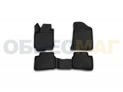 Коврики 3D в салон Element полиуретан 4 штуки на Kia Ceed № NLC.3D.25.20.210h