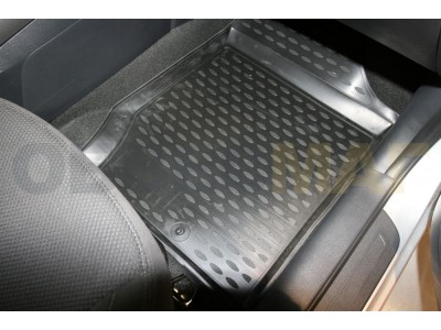 Коврики 3D в салон полиуретан 4 штуки Element для Kia Cerato Koup 2009-2012