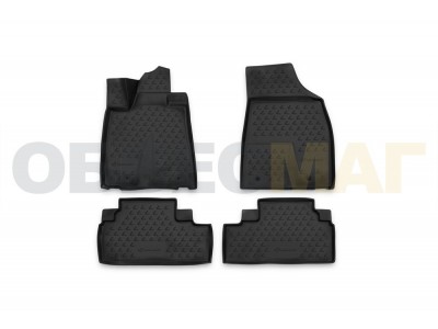 Коврики 3D в салон Element полиуретан 4 штуки на Lexus RX-270/350 № NLC.3D.29.10.210k