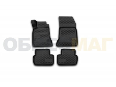 Коврики 3D в салон Element полиуретан 4 штуки на Mercedes-Benz B-Class W246 № NLC.3D.34.40.210k
