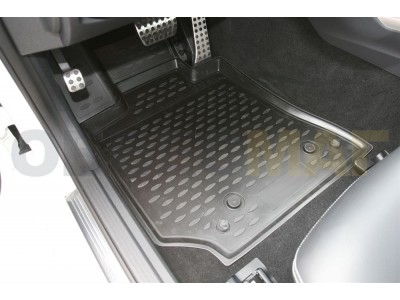 Коврики 3D в салон полиуретан 4 штуки Element для Mercedes-Benz E-Class W212 2013-2021
