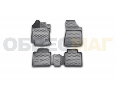 Коврики 3D в салон Element полиуретан 4 штуки на Toyota Venza № NLC.3D.48.67.210k