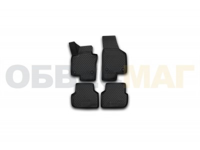 Коврики 3D в салон Element полиуретан 4 штуки на Volkswagen Jetta № NLC.3D.51.35.210kh