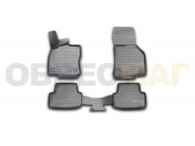 Коврики 3D в салон Element полиуретан 4 штуки на Volkswagen Golf 7 № NLC.3D.51.44.210k