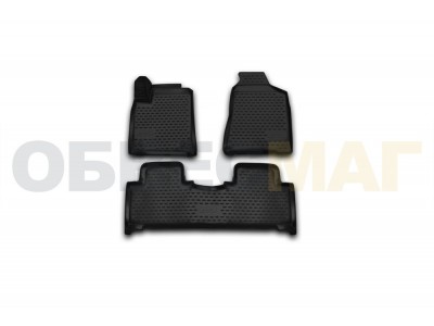 Коврики 3D в салон Element полиуретан 3 штуки на SsangYong Actyon № NLC.3D.61.14.210k