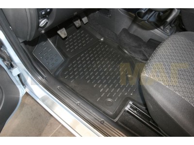 Коврики 3D в салон полиуретан 4 штуки Element для Datsun on-DO 2013-2021