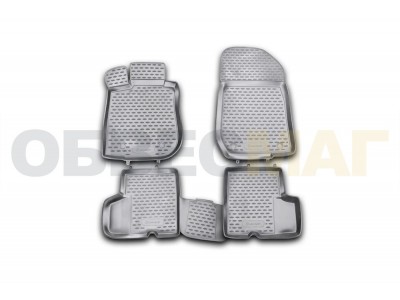Коврики в салон Element полиуретан 4 штуки на Renault Logan № NLC.41.05.210kh