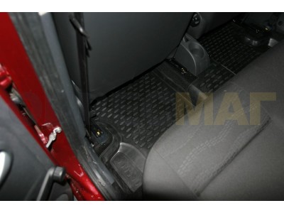 Коврики в салон полиуретан 4 штуки Element для Renault Sandero 2009-2014
