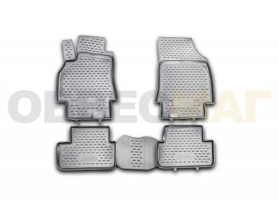 Коврики в салон Element полиуретан 4 штуки на Renault Fluence № NLC.41.19.210kh