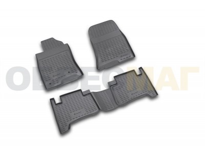 Коврики в салон Element полиуретан 4 штуки на Toyota Land Cruiser Prado 120 № NLC.48.01.210k