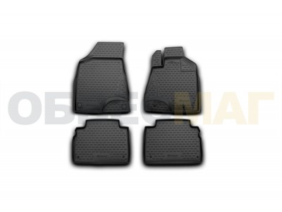 Коврики в салон Element полиуретан 4 штуки на Toyota Harrier № NLC.48.25.210k