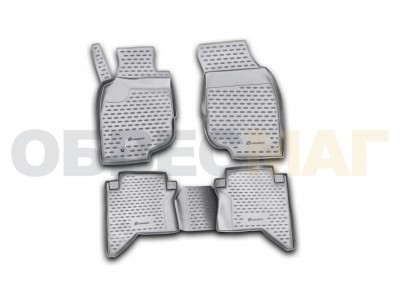 Коврики в салон Element полиуретан 4 штуки на Toyota Hilux № NLC.48.45.210k