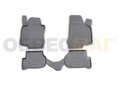 Коврики в салон Element полиуретан 4 штуки на Volkswagen Golf 5 № NLC.51.05.210