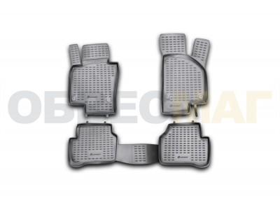 Коврики в салон Element полиуретан 4 штуки на Volkswagen Passat B6 № NLC.51.06.210kh