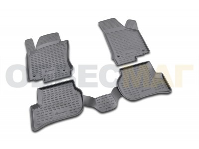 Коврики в салон Element полиуретан 4 штуки на Volkswagen Jetta № NLC.51.14.210kh