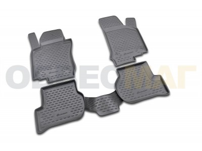 Коврики в салон Element полиуретан 4 штуки на Volkswagen Golf 6 № NLC.51.26.210kh