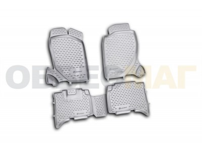 Коврики в салон Element полиуретан 4 штуки на Great Wall Hover H5 № NLC.59.10.210kh