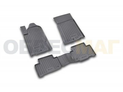 Коврики в салон Element полиуретан 4 штуки на SsangYong Rexton № NLC.61.08.210