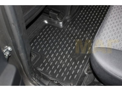 Коврики в салон полиуретан 3 штуки Element для SsangYong New Actyon 2010-2021
