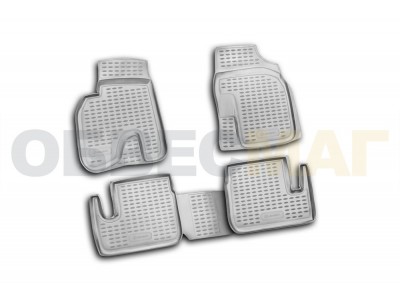 Коврики в салон Element полиуретан 4 штуки на Chery Tiggo № NLC.63.03.210