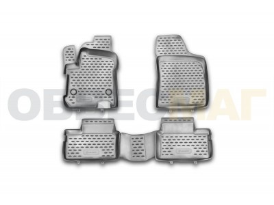 Коврики в салон Element полиуретан 4 штуки на Chery IndiS № NLC.63.12.210kh