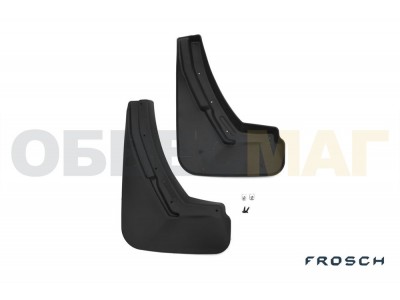 Брызговики задние Frosch 2 штуки для Cadillac Escalade № NLF.07.09.E13