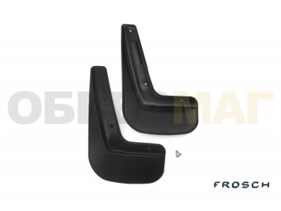 Брызговики задние Frosch 2 штуки на седан для Chevrolet Aveo № NLF.08.17.E10