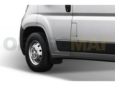 Брызговики передние 2 штуки с расширителями и подкрылками Frosch для Citroen Jumper/Peugeot Boxer 2006-2021