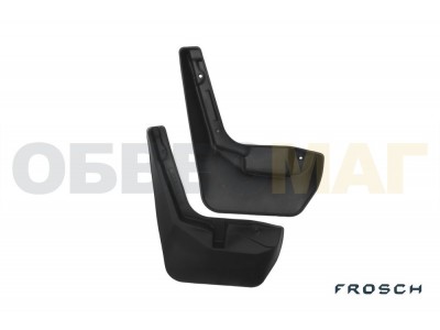 Брызговики передние Frosch 2 штуки для Renault Logan № NLF.41.16.F10