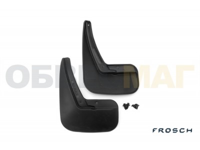 Брызговики задние Frosch Autofamily на хетчбек 2 шт. для Geely MK Cross № NLF.75.04.E11