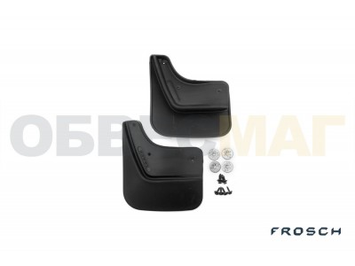 Брызговики задние Frosch Autofamily на седан 2 шт. для Geely Emgrand EC7 № NLF.75.05.E10