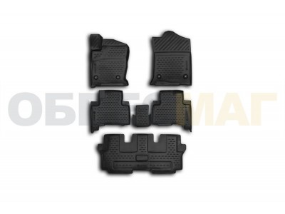 Коврики 3D в салон Element полиуретан 5 штук на Haval H9 № ORIG.3D.99.03.210k