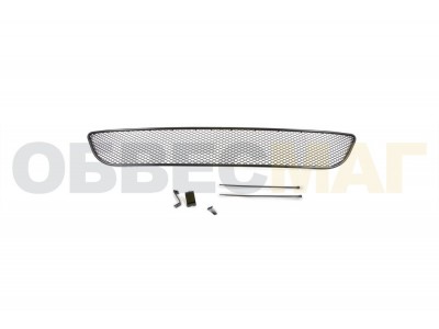 Защита радиатора Arbori черная сота 15 мм Hyundai Solaris № 01-250110-15B