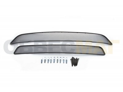 Защита радиатора Arbori черная сота 10 мм 2 штуки Mitsubishi Outlander № 01-380112-101