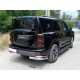 Защита заднего бампера "уголки" d-76+43 для Haval H9 2024-н.в.