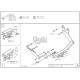 Фаркоп оцинкованный Galia шар A для Ford Tourneo Connect 2002-2013