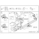 Фаркоп оцинкованный Galia шар A для Mazda BT-50/Ford Ranger 2012-2015