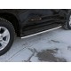 Защита штатных порогов 50 мм ТСС для Lexus LX-570/450d 2015-2021