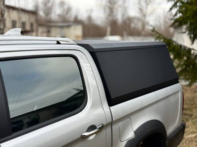 Кунг (алюминий Premium Black) 2мм для JAC T9 4WD (дизель) 2024-н.в. №JACT924-26BLACK