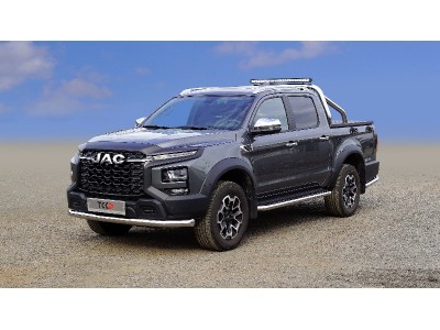 Защита передняя нижняя 76,1 мм для JAC T9 4WD (дизель) 2024-н.в. №JACT924-17