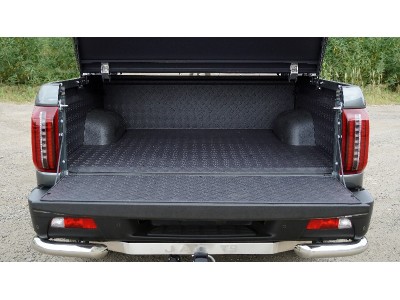 Защитный алюминиевый вкладыш в кузов автомобиля (комплект Black) для JAC T9 4WD (дизель) 2024-н.в. №JACT924-21
