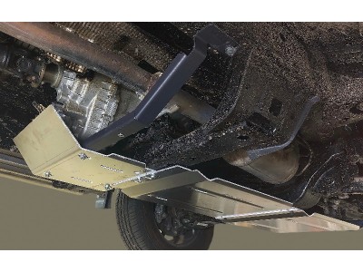 Защита раздаточной коробки (алюминий) 4мм для JAC T9 4WD (дизель) 2024-н.в.
