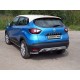 Защита задняя уголки 42 мм ТСС для Renault Kaptur 2016-2021