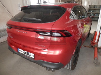 Фаркоп оцинкованный для Forthing T5 Evo 2023-н.в. быстросъемное крепление шара