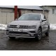 Защита передняя нижняя 42,4 мм ТСС для Volkswagen Tiguan 2016-2021