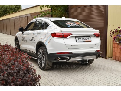 Фаркоп для Geely Tugella 2020-2024, KnewStar 001 2024-н.в. съемное крепление шара под американский квадрат