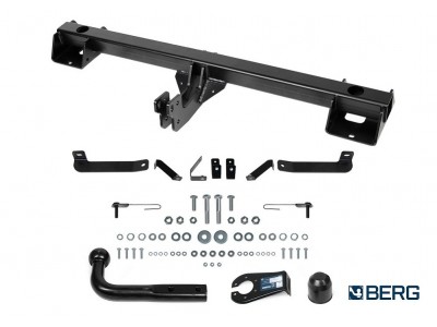 Фаркоп для Geely Tugella 2020-2024, KnewStar 001 2024-н.в. крепление шара на двух болтах №F.1914.001
