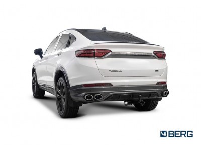 Фаркоп для Geely Tugella 2020-2024, KnewStar 001 2024-н.в. крепление шара на двух болтах
