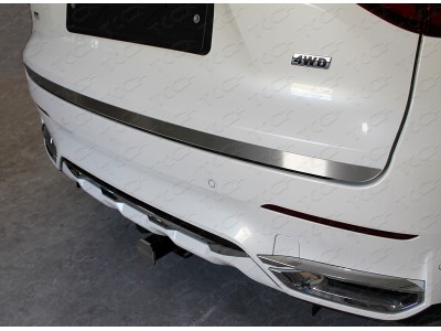 Накладка на заднюю дверь шлифованный лист для Haval F7 № HAVF719-02
