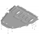 Защита картера двигателя, КПП (1,5 мм, сталь) для Renault Megane III 2008-2013, Renault Megane III 2013-2016, Renault Scenic III 2009-2016, Renault Grand Scenic III 2009-2017, Renault Fluence 2010-2012, 2012-2018